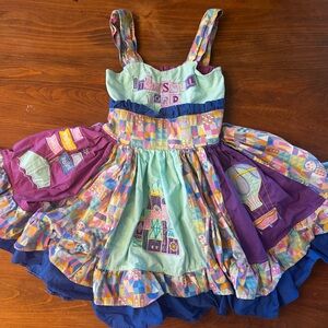 Disney patchwork dress